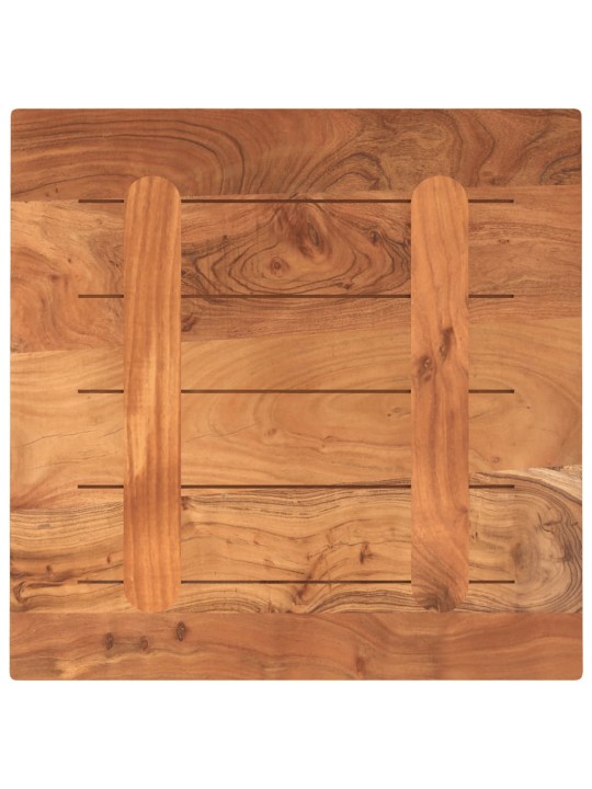 Stolní deska 50 x 50 x 3,8 cm čtvercová masivní akáciové dřevo