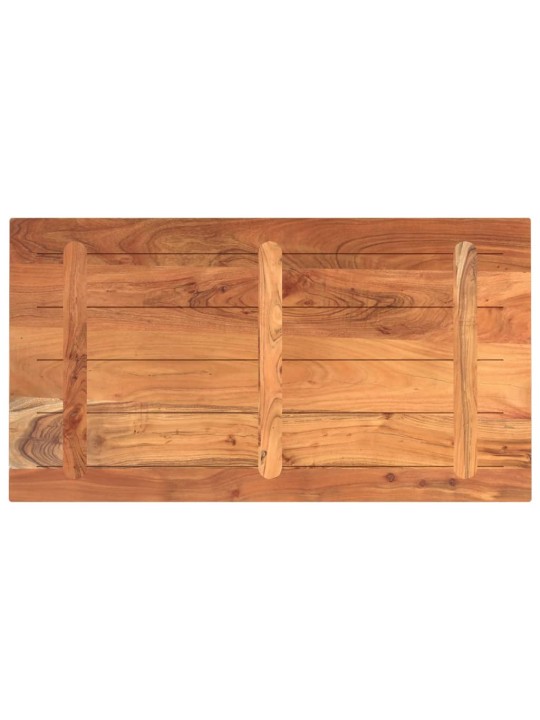 Stolní deska 110x60x3,8 cm obdélníková masivní akáciové dřevo