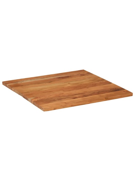 Stolní deska 70 x 70 x 3,8 cm čtvercová masivní akáciové dřevo