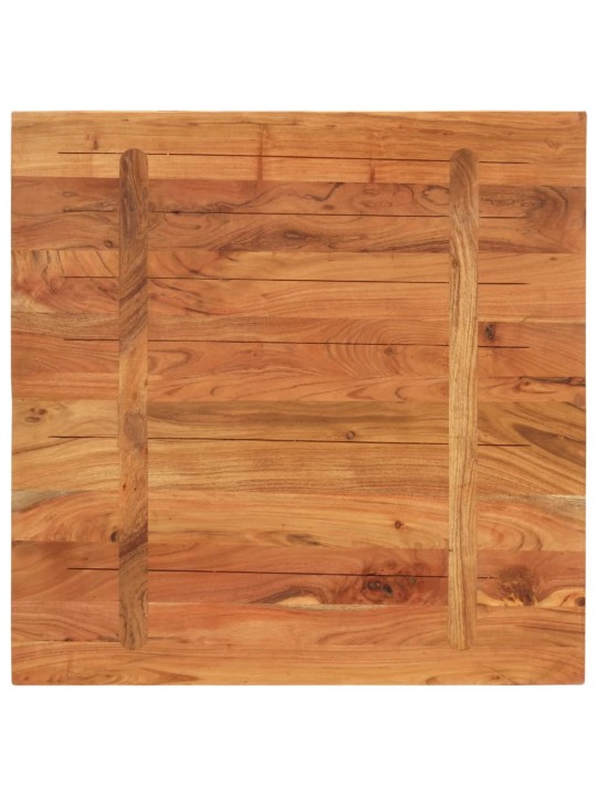 Stolní deska 70 x 70 x 3,8 cm čtvercová masivní akáciové dřevo