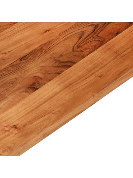 Stolní deska 70 x 70 x 3,8 cm čtvercová masivní akáciové dřevo