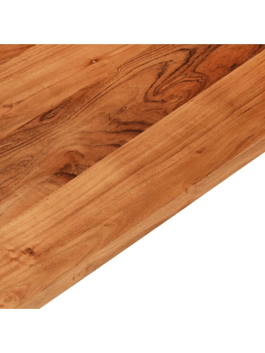 Stolní deska 80 x 80 x 3,8 cm čtvercová masivní akáciové dřevo