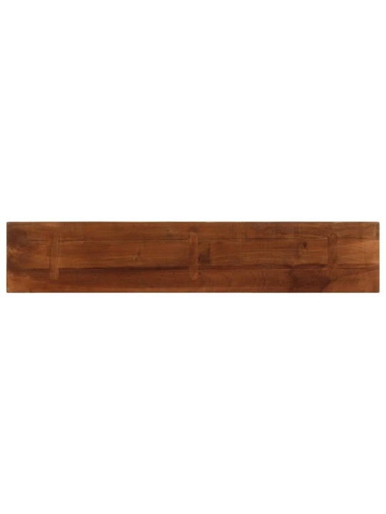 Stolní deska 140x20x2,5cm obdélníková masivní recyklované dřevo