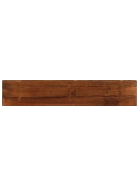 Stolní deska 140x30x2,5cm obdélníková masivní recyklované dřevo