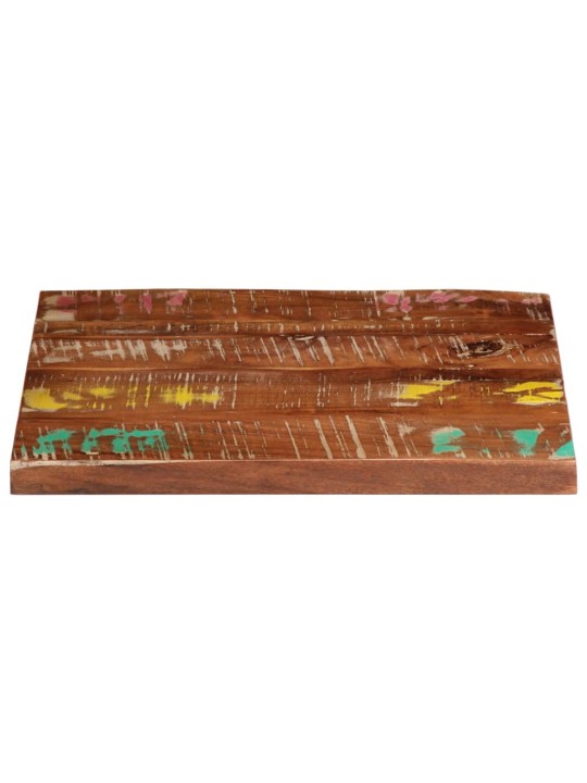 Stolní deska 60x60x1,5 cm čtvercová masivní recyklované dřevo