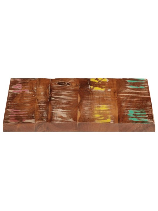 Stolní deska 60x60x1,5 cm čtvercová masivní recyklované dřevo