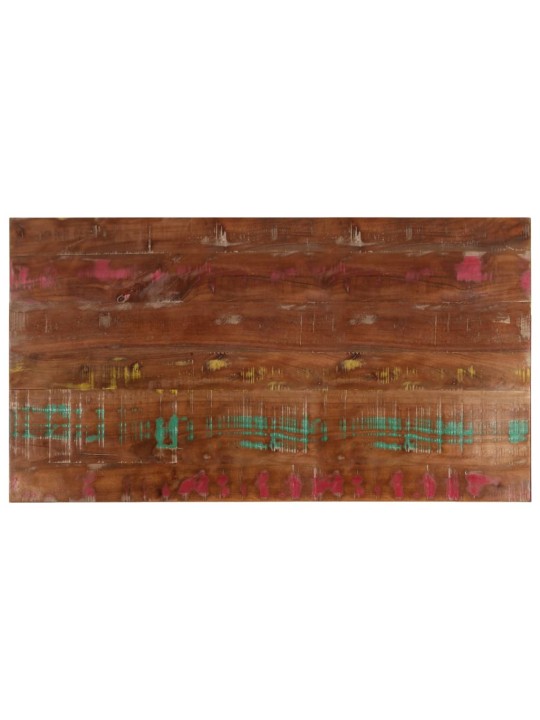 Stolní deska 100x60x1,5cm obdélníková masivní recyklované dřevo