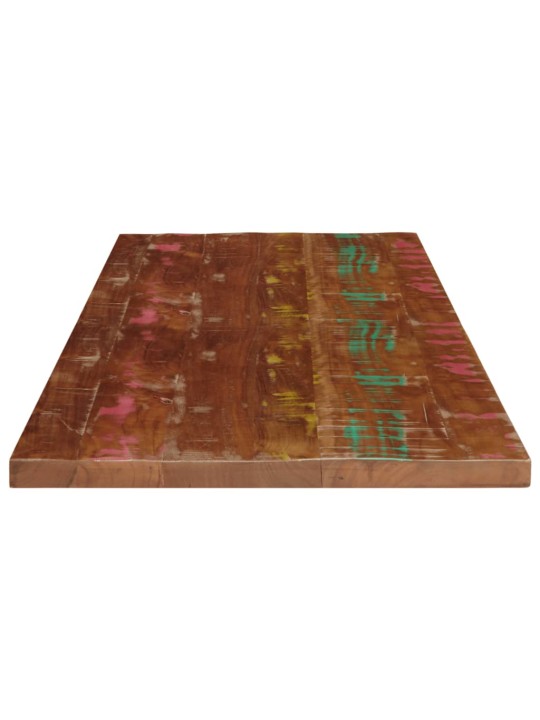 Stolní deska 100x60x1,5cm obdélníková masivní recyklované dřevo
