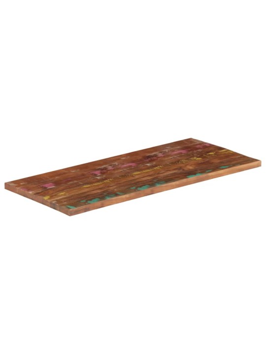 Stolní deska 100x60x2,5cm obdélníková masivní recyklované dřevo