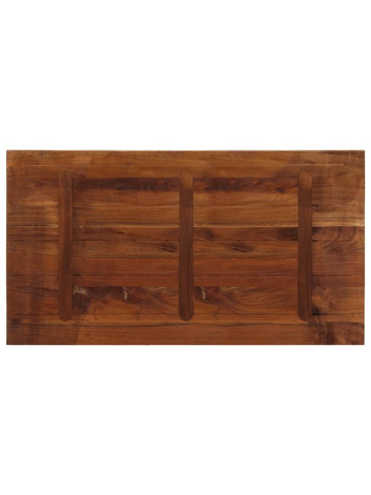 Stolní deska 100x60x2,5cm obdélníková masivní recyklované dřevo