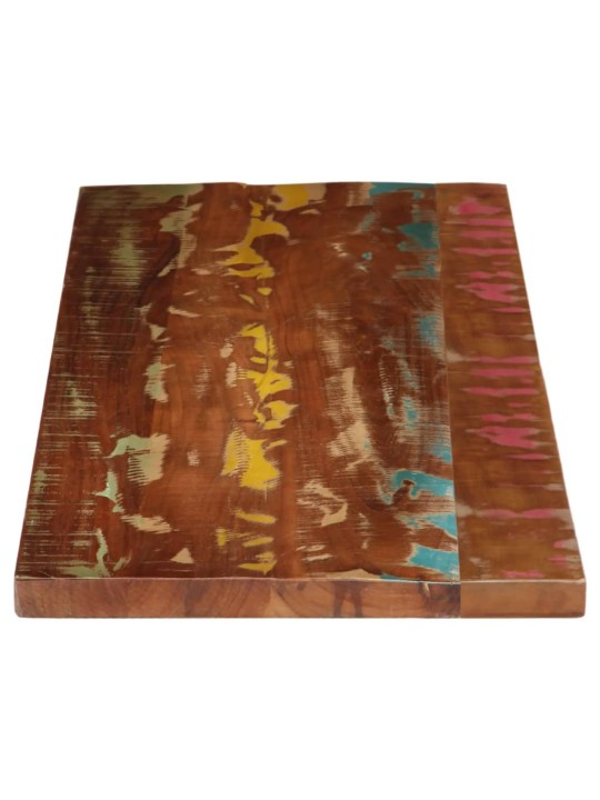 Stolní deska 140x60x1,5cm obdélníková masivní recyklované dřevo