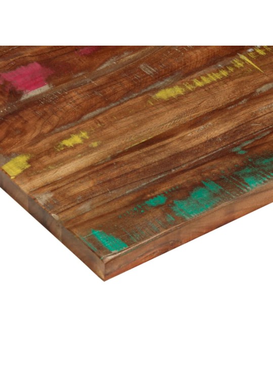 Stolní deska 120x70x2,5cm obdélníková masivní recyklované dřevo