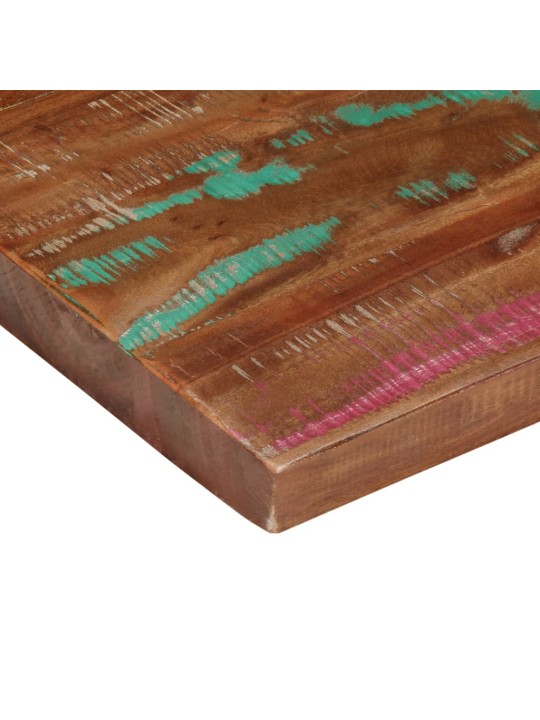 Stolní deska 100x80x2,5cm obdélníková masivní recyklované dřevo