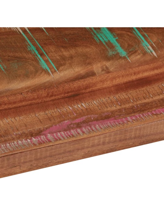 Stolní deska 100x80x2,5cm obdélníková masivní recyklované dřevo