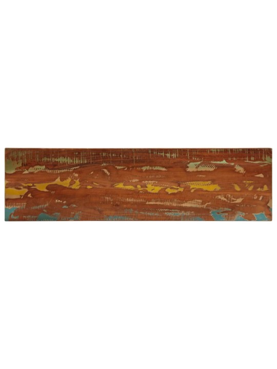 Stolní deska 110x20x3,8cm obdélníková masivní recyklované dřevo