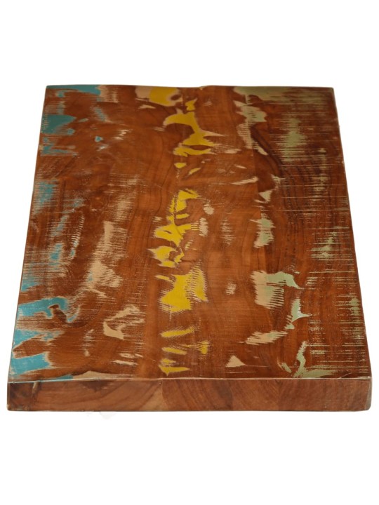 Stolní deska 110x20x3,8cm obdélníková masivní recyklované dřevo