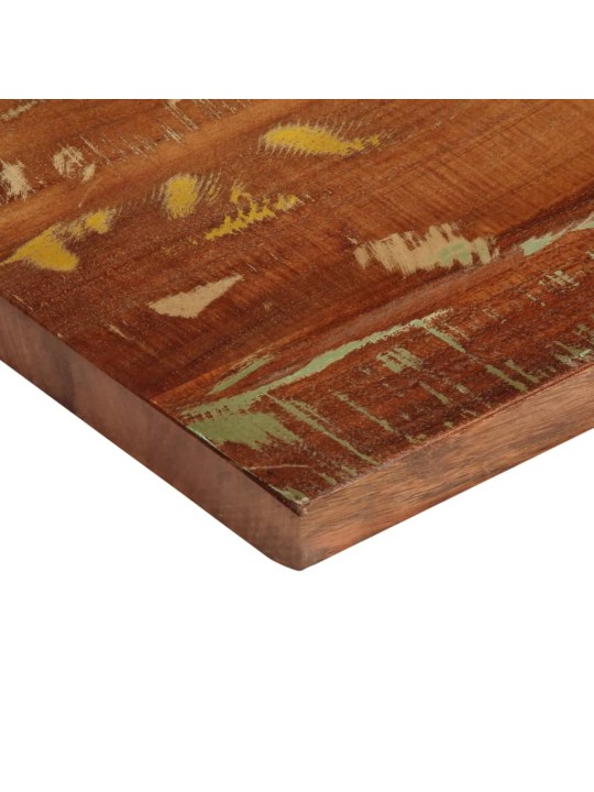 Stolní deska 140x20x3,8cm obdélníková masivní recyklované dřevo