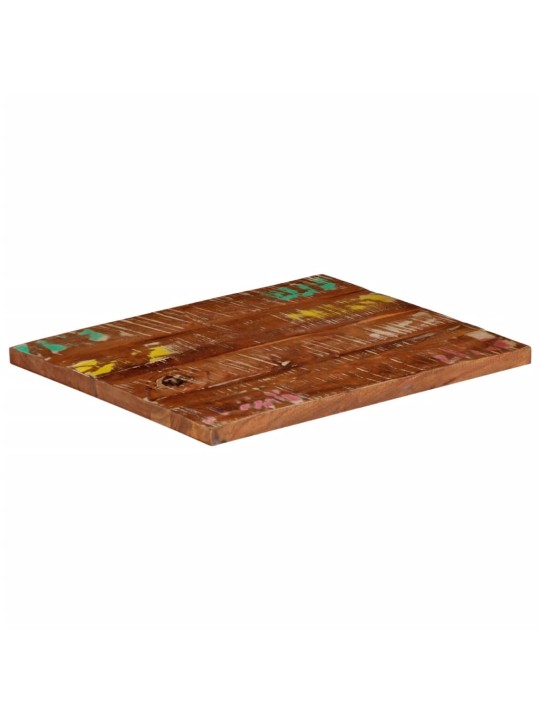 Stolní deska 60x50x3,8 cm obdélníková masivní recyklované dřevo