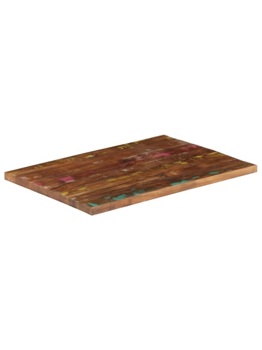 Stolní deska 70x50x3,8 cm obdélníková masivní recyklované dřevo