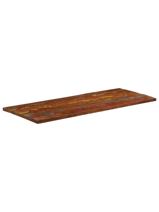 Stolní deska 160x50x3,8cm obdélníková masivní recyklované dřevo
