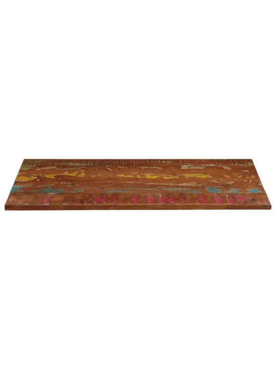 Stolní deska 160x50x3,8cm obdélníková masivní recyklované dřevo