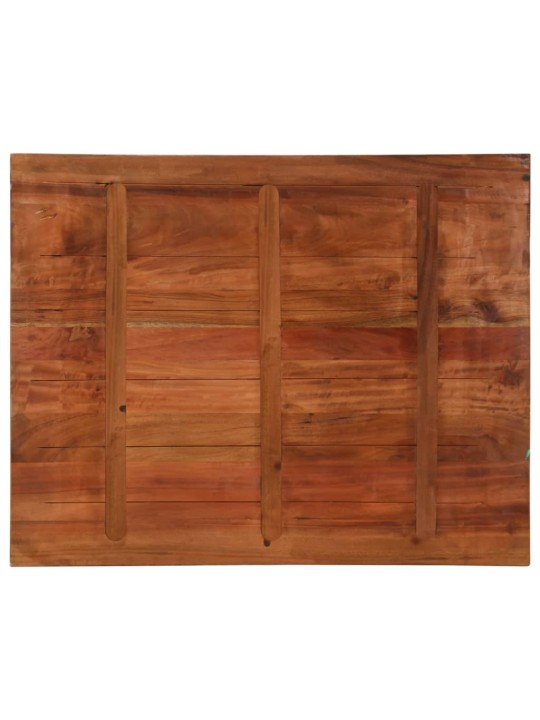 Stolní deska 90x80x3,8 cm obdélníková masivní recyklované dřevo