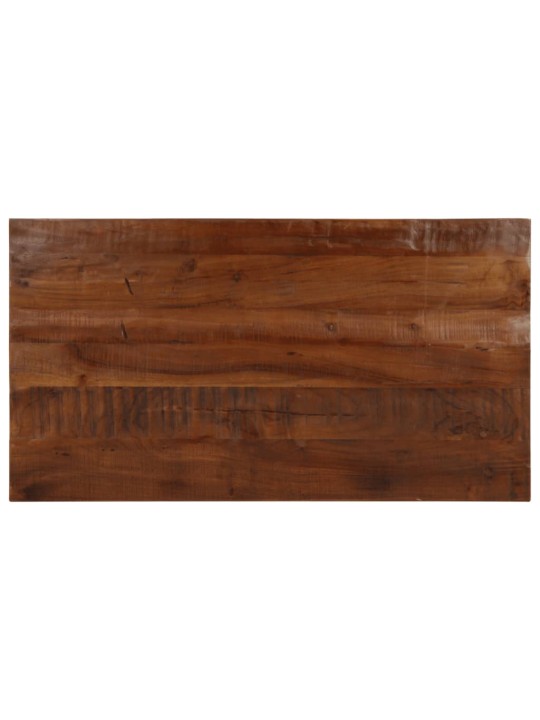 Stolní deska 110x50x2,5cm obdélníková masivní recyklované dřevo