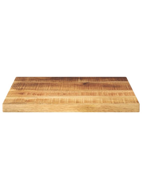Stolní deska 50x50x2,5 cm čtvercová hrubé mangovníkové dřevo