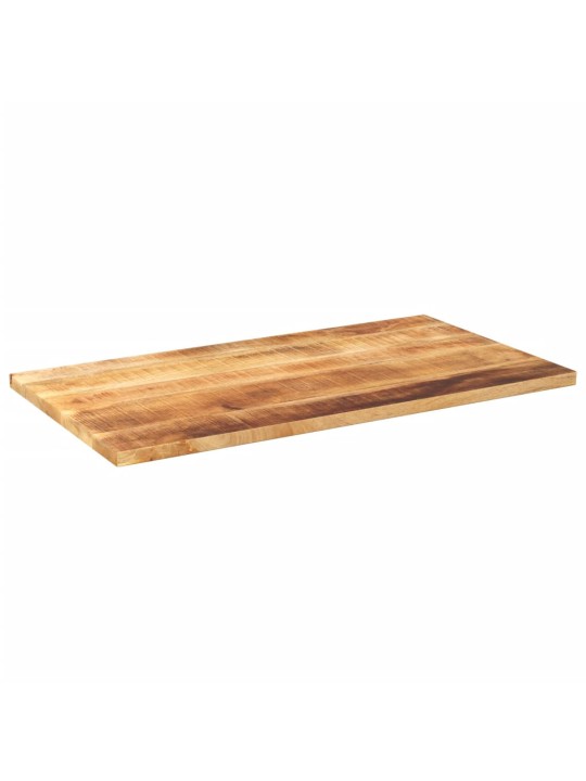Stolní deska 120x50x2,5 cm obdélníková hrubé mangovníkové dřevo