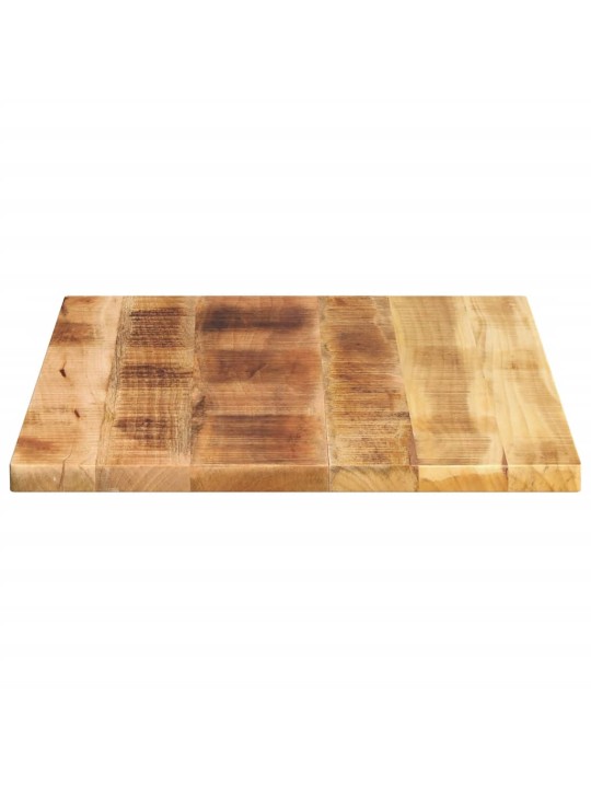 Stolní deska 80x60x2,5 cm obdélníková hrubé mangovníkové dřevo