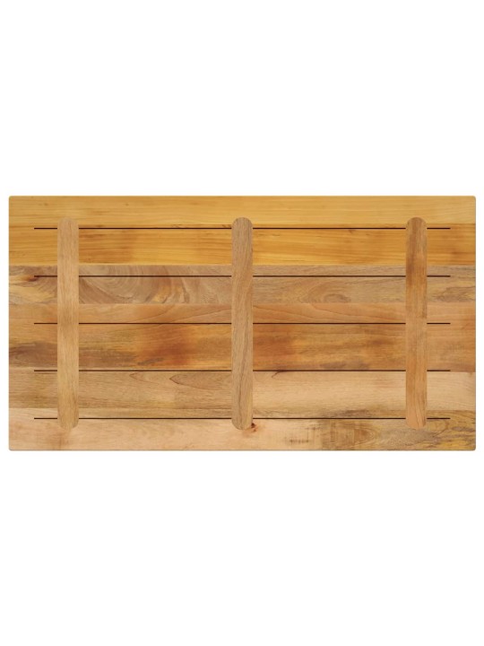 Stolní deska 110x60x2,5 cm obdélníková hrubé mangovníkové dřevo