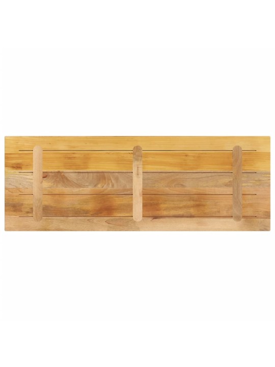 Stolní deska 140x60x2,5cm obdélníková hrubé mangovníkové dřevo