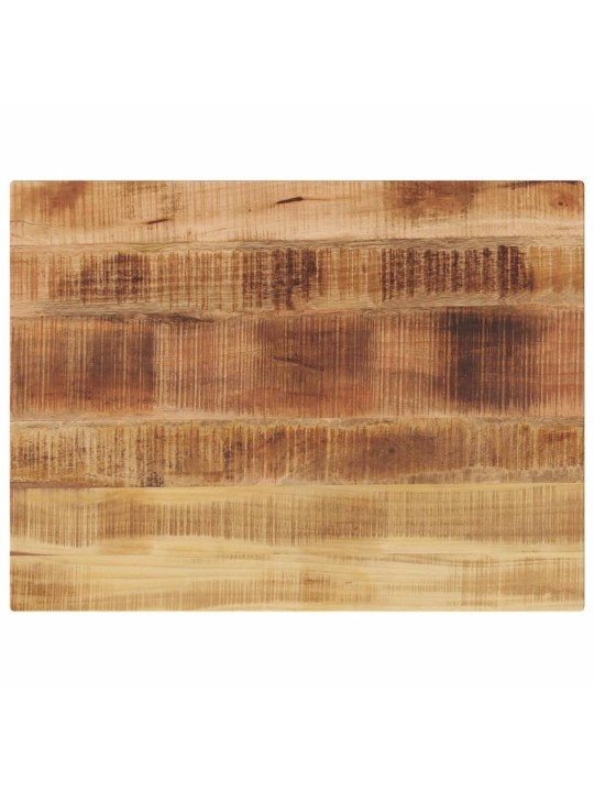 Stolní deska 80x70x1,5 cm obdélníková hrubé mangovníkové dřevo