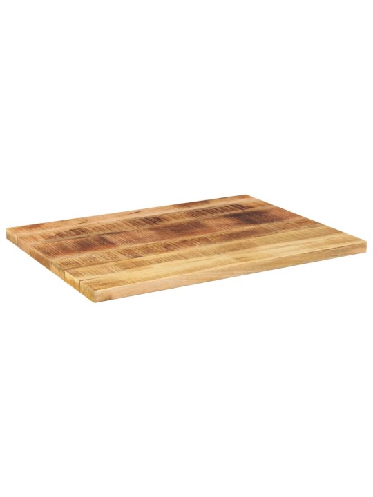 Stolní deska 80x70x1,5 cm obdélníková hrubé mangovníkové dřevo