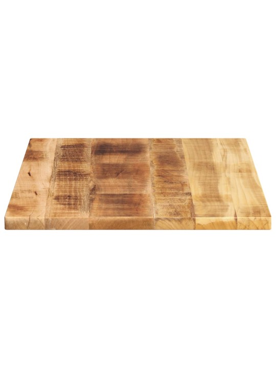 Stolní deska 80x70x1,5 cm obdélníková hrubé mangovníkové dřevo