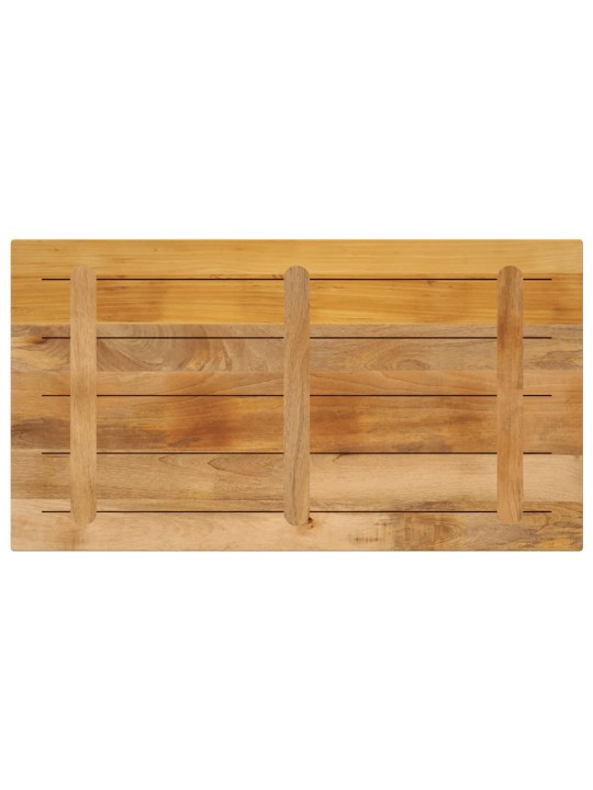 Stolní deska 120x70x2,5 cm obdélníková hrubé mangovníkové dřevo