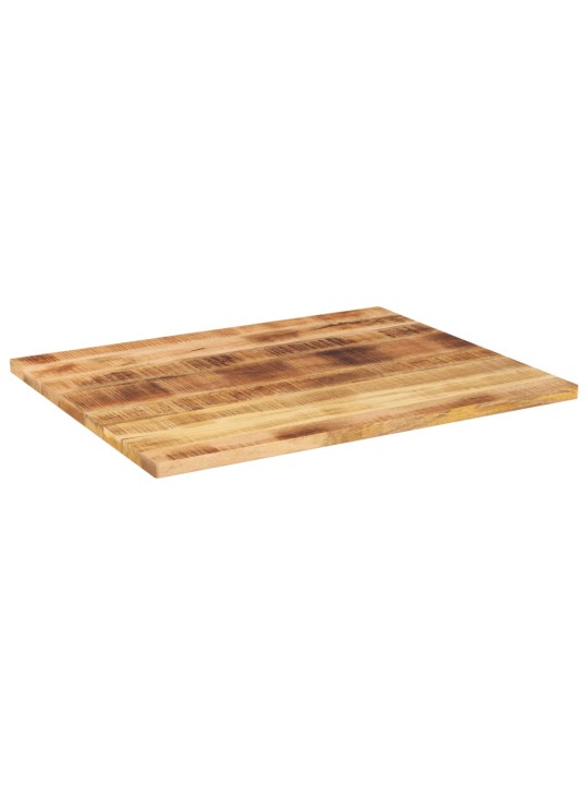 Stolní deska 110x80x2,5 cm obdélníková hrubé mangovníkové dřevo