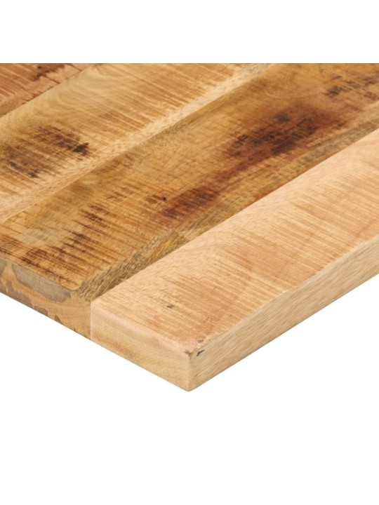 Stolní deska 110x80x2,5 cm obdélníková hrubé mangovníkové dřevo