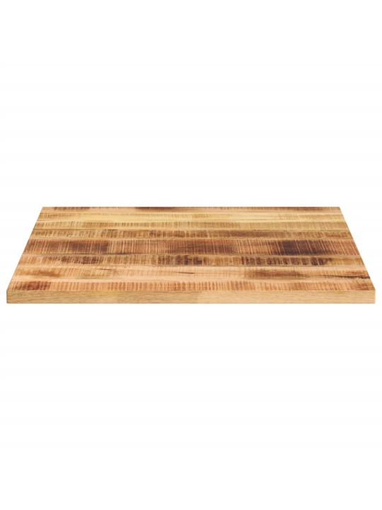 Stolní deska 70x70x3,8 cm čtvercová hrubé mangovníkové dřevo