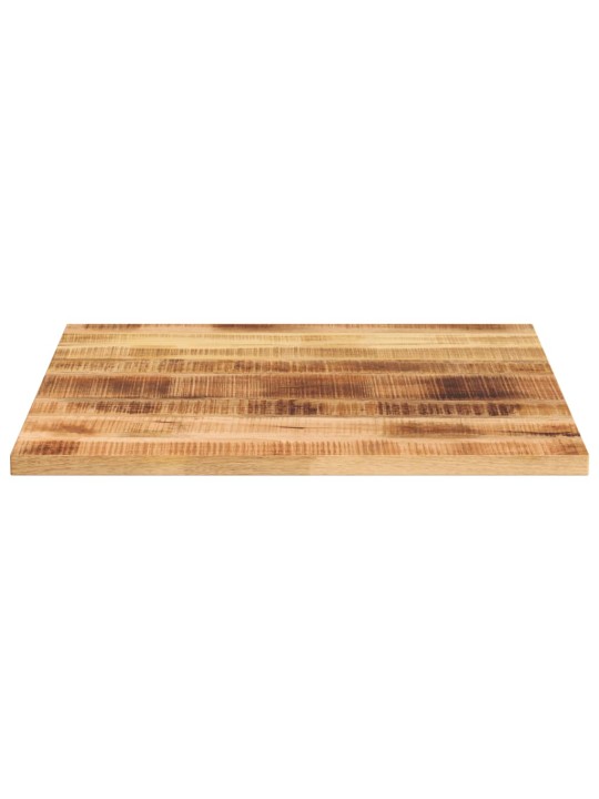 Stolní deska 80x80x3,8 cm čtvercová hrubé mangovníkové dřevo