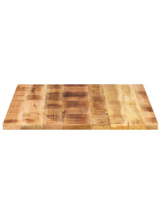 Stolní deska 90x80x3,8 cm obdélníková hrubé mangovníkové dřevo