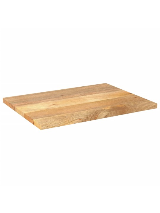 Stolní deska 70 x 50 x 2,5 cm obdélníková mangovníkové dřevo