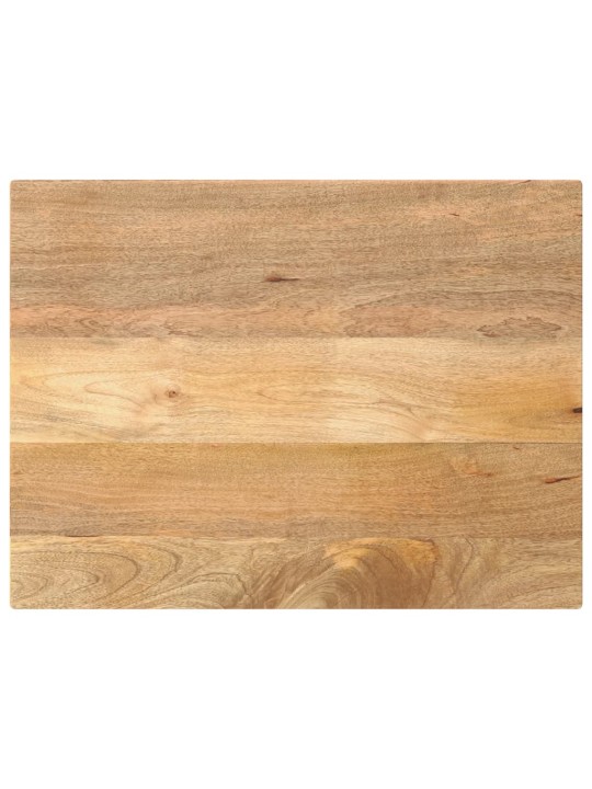 Stolní deska 80 x 50 x 2,5 cm obdélníková mangovníkové dřevo