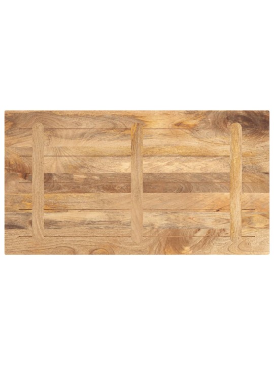 Stolní deska 110 x 50 x 2,5 cm obdélníková mangovníkové dřevo