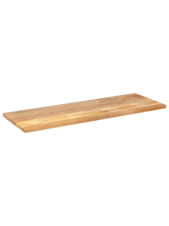 Stolní deska 140 x 50 x 2,5 cm obdélníková mangovníkové dřevo