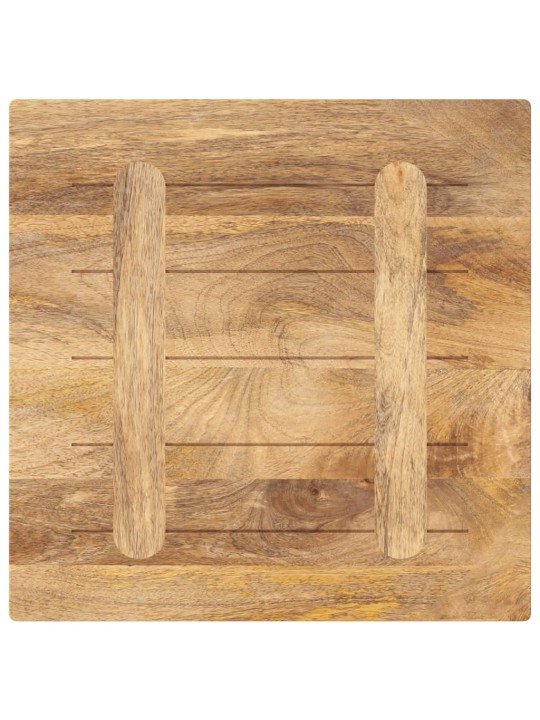 Stolní deska 60x60x2,5 cm čtvercová masivní mangovníkové dřevo