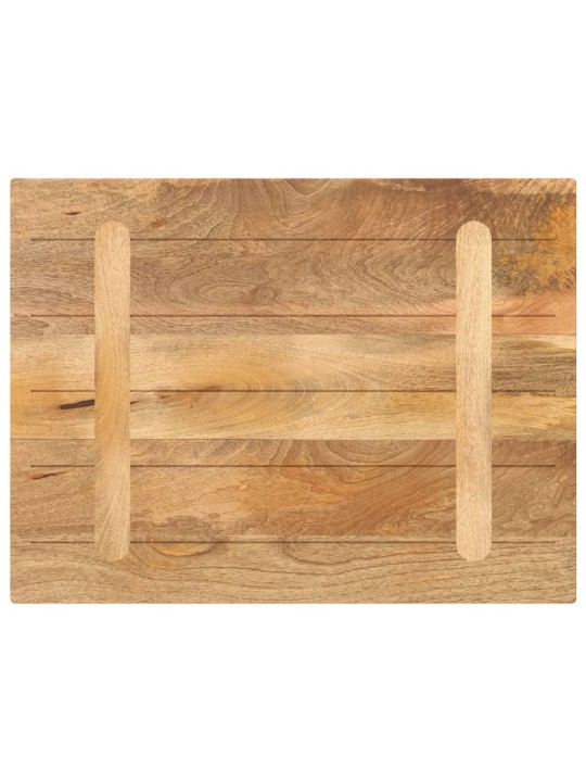 Stolní deska 70 x 60 x 2,5 cm obdélníková mangovníkové dřevo
