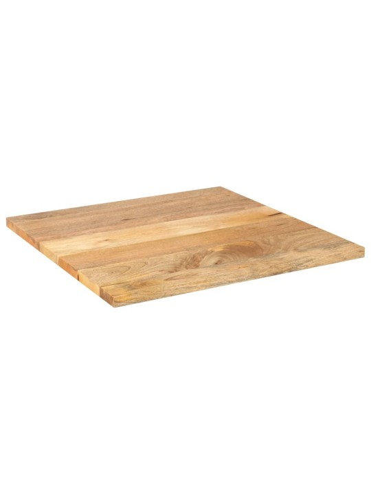 Stolní deska 70x70x2,5 cm čtvercová masivní mangovníkové dřevo