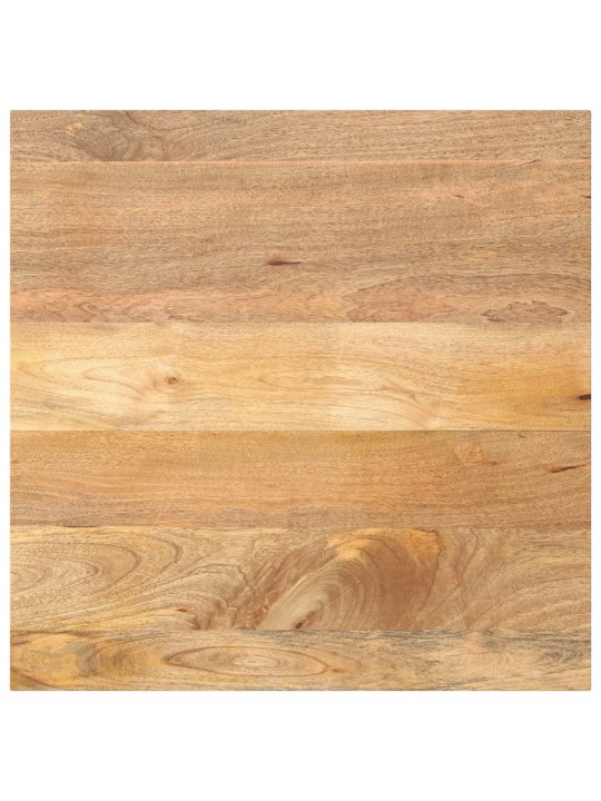 Stolní deska 80x80x2,5 cm čtvercová masivní mangovníkové dřevo