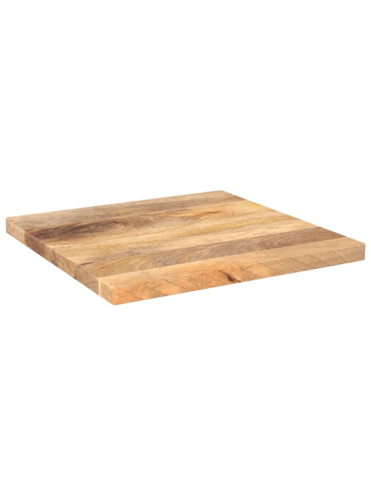 Stolní deska 50x50x3,8 cm čtvercová masivní mangovníkové dřevo